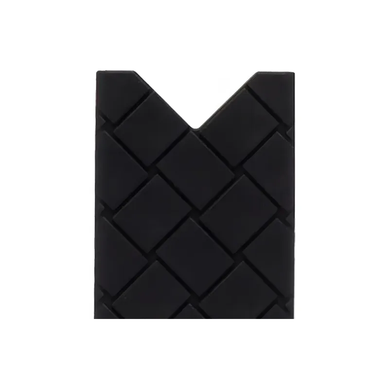 Bottega Veneta Silicone Card Holder Unisex Black-3