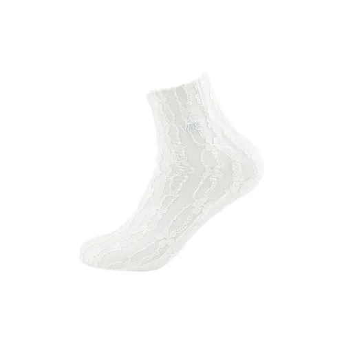 Vans Mid Calf Socks Women's 1 Pack White
