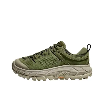 HOKA ONE ONE Cushioning Low Top Trekking Shoes Unisex Green
