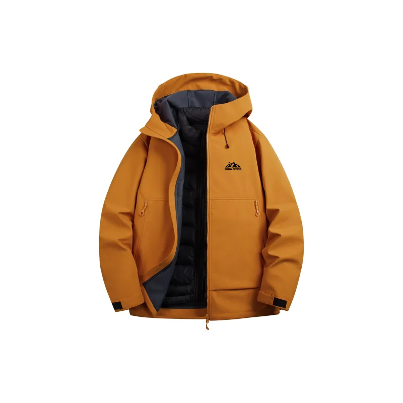 SNOW FLYING Down Jacket Unisex Vibrant Black-10