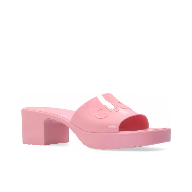 GUCCI Women's 60mm Slide Sandal 'Wild Rose' Women's-2