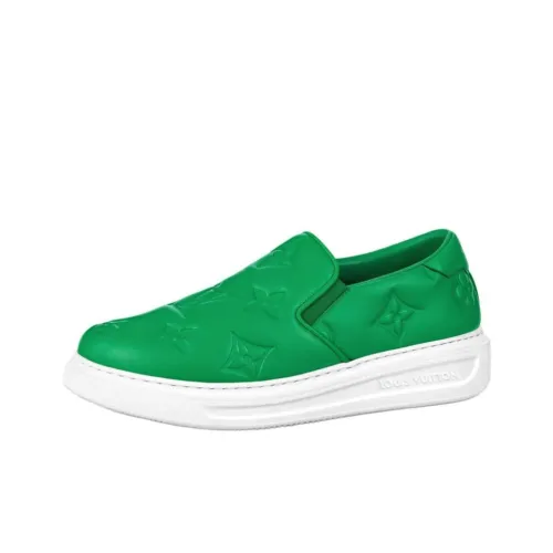 LOUIS VUITTON Beverly Hills Casual Shoes Men's Green