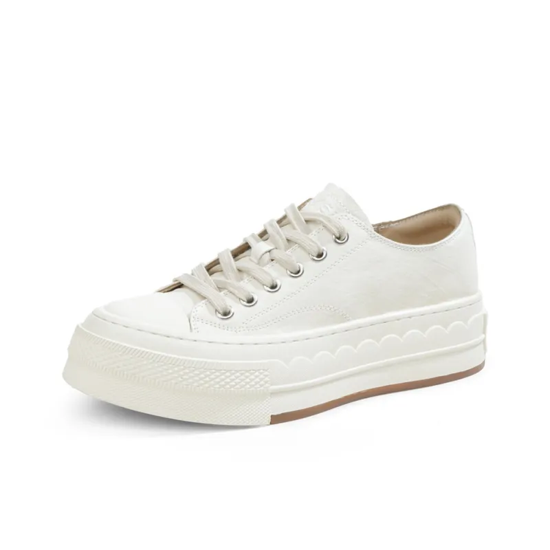 Rosa Bianca Lightweight Height Increasing Low Top Skateboard Shoes Women's-1