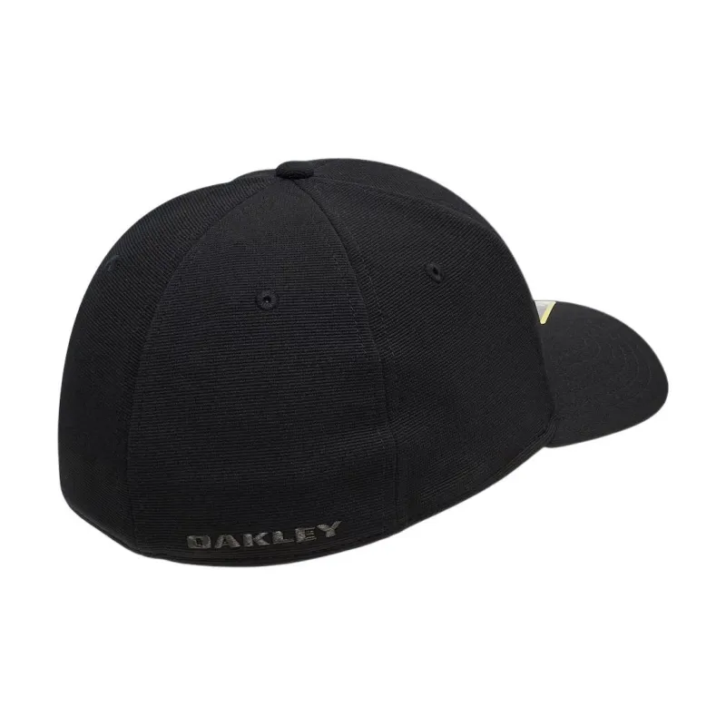 Oakley Polyester Elastane Baseball Caps Unisex Black-1