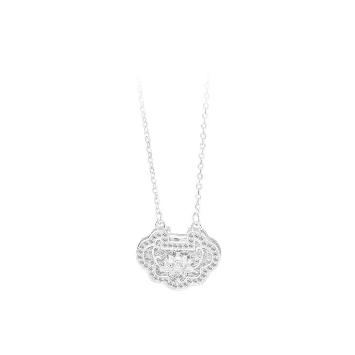 GLOIRE S925 Silver Necklaces Women's Exquisite And Luxurious Niche Design Advanced Feel Everyday Versatile Commute-0
