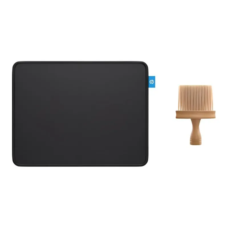 HP HUIPU Encrypted Knitted Fabric Bound Edges Natural Rubber Mouse Pads-5