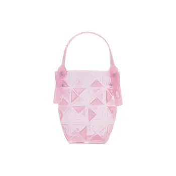 ISSEY MIYAKE Polypropylene Basket Bag Handbag Women's Pink