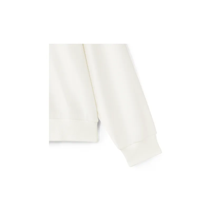 Skechers New Year Sweatshirt Men's Marshmallow White-3