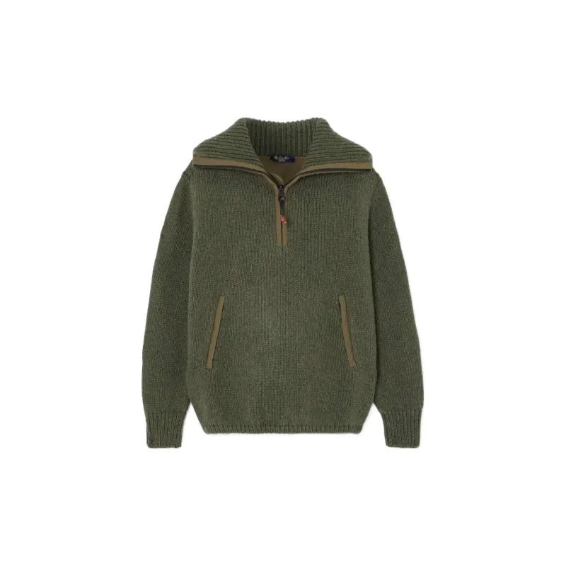 Loro Piana Quater Zip Knit Sweater-2
