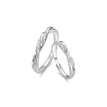 Muyan S999 Fine Silver Rings Unisex