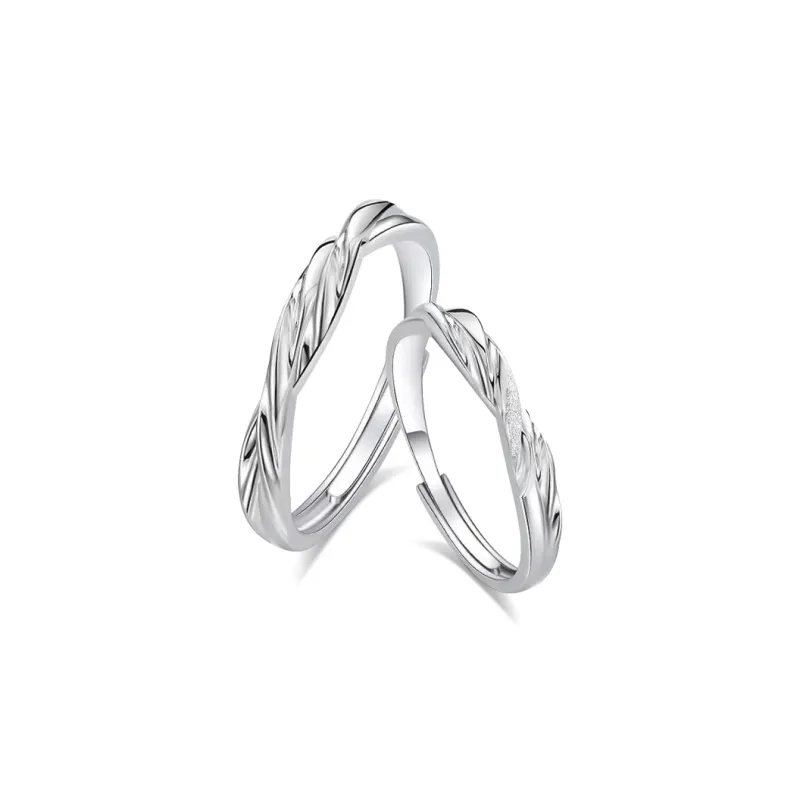 Muyan S999 Fine Silver Rings Unisex-0