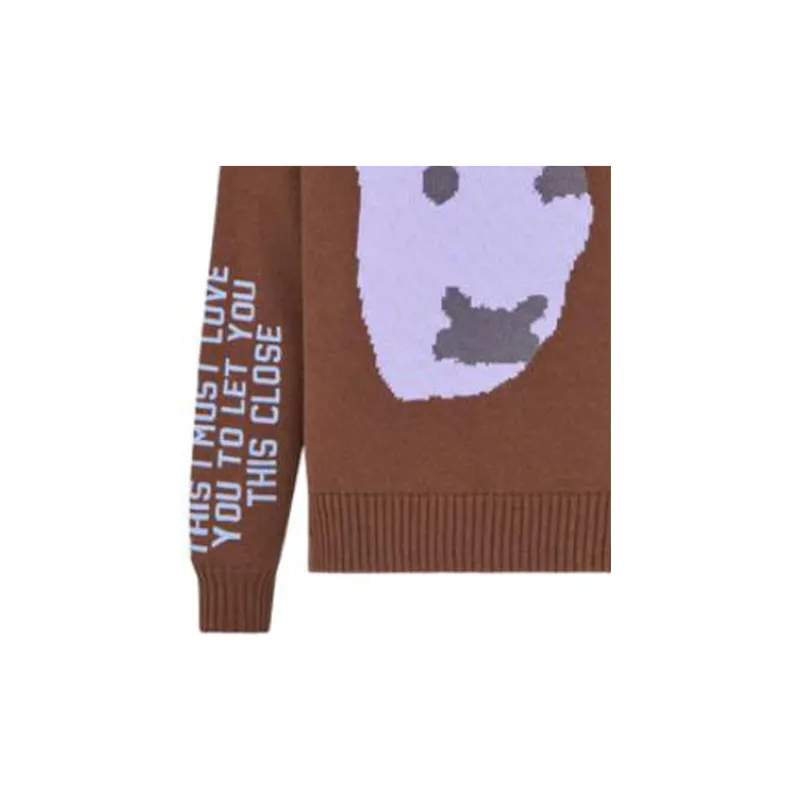DIOR Dior Quarterly New Products FW22 Sweater Men's Mocha Brown-4