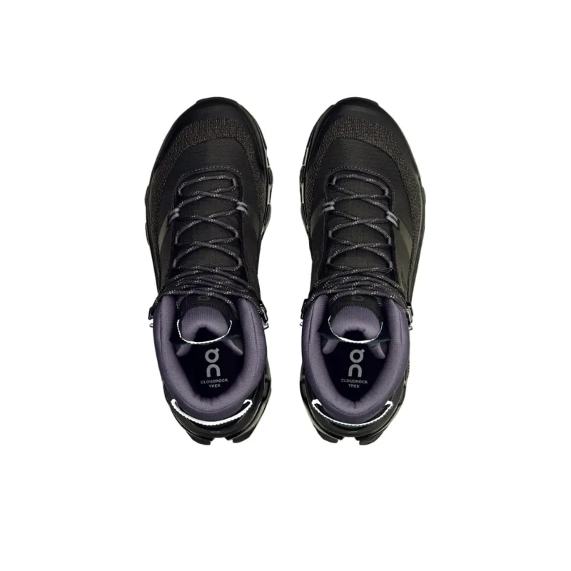 On Running Cloudrock Trek Waterproof Black-2