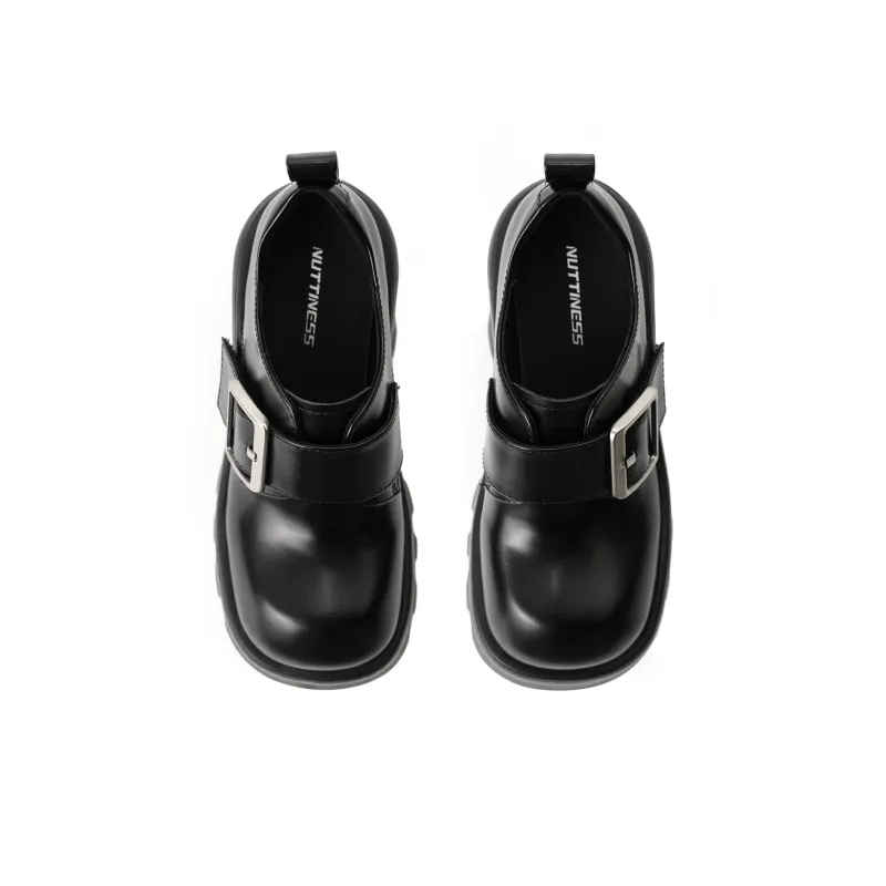 NUTTINESS Loafers Women's Black/White-9