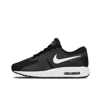 Nike Air Max Zero Cushioning Wear Resistant Low Top Kids' Running Shoes Black Teenagers