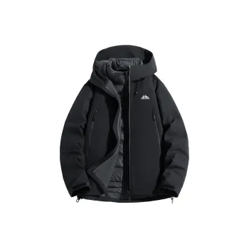 SNOW FLYING Down Jacket Unisex Vibrant Black