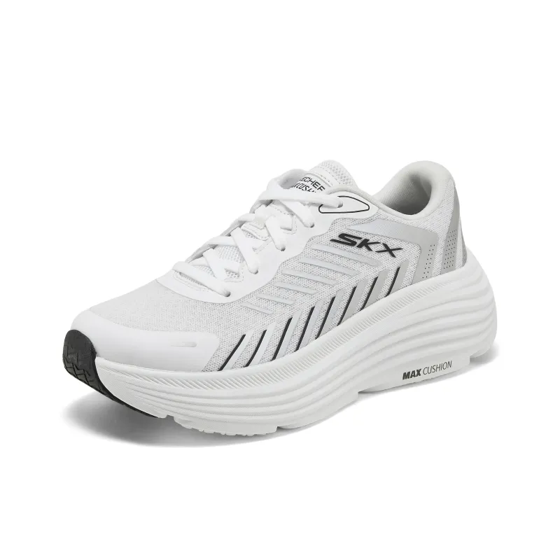 Skechers WOMEN'S GO Series Cushioning Anti Slip And Wear Resistant Low Top Running Shoes Women's White Black-2