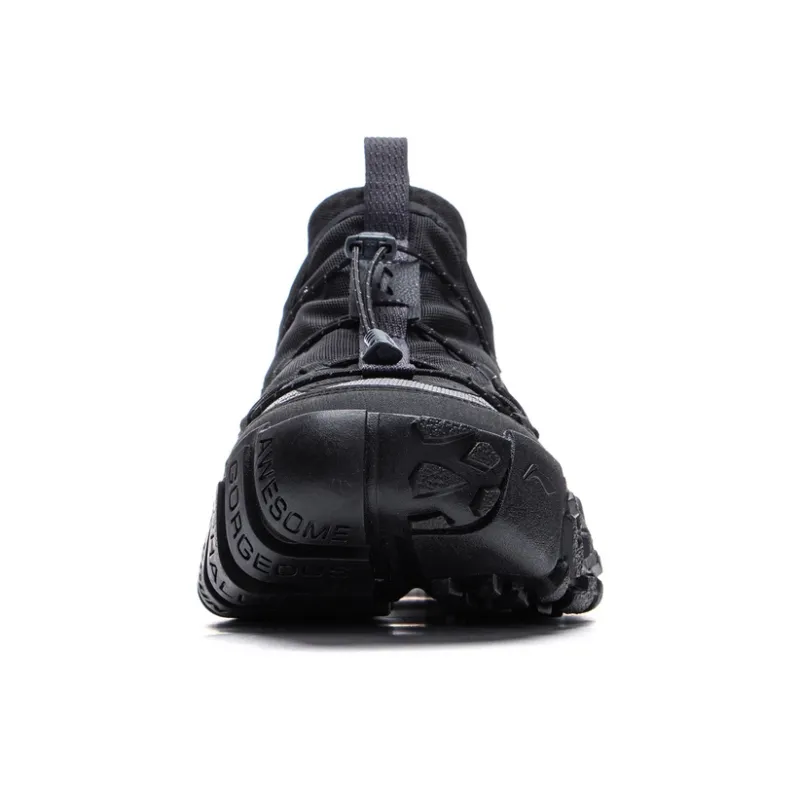 LiNing CF Tracing, Forest Environment Low Top Hiking Shoes Unisex Black Gray-4