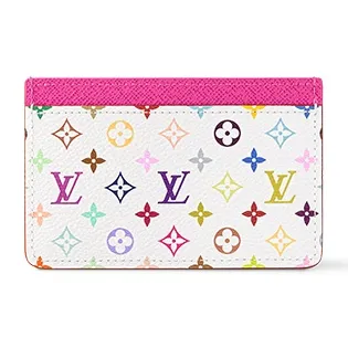 LOUIS VUITTON X Takashi Murakami Card Holder White Multicolored-2