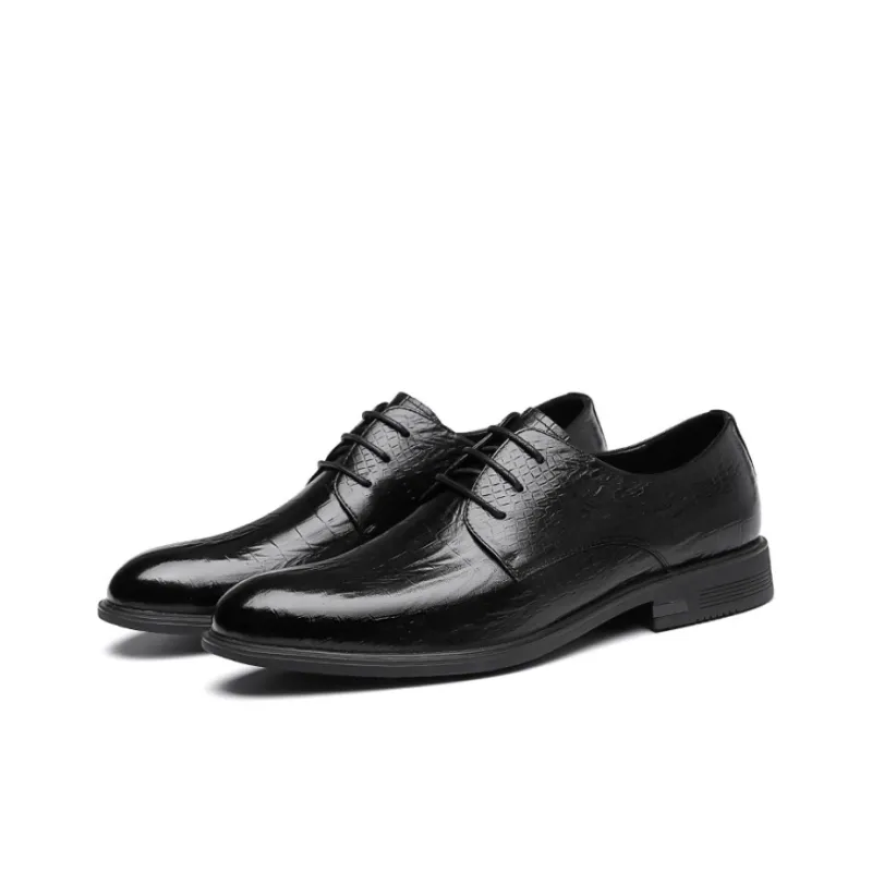 AOKANG Dress Shoes Men Low Top None-1