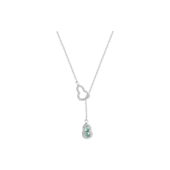 ZUIWENGLANGYASHANWENCHUANG Ice Glutinous Necklaces Unisex