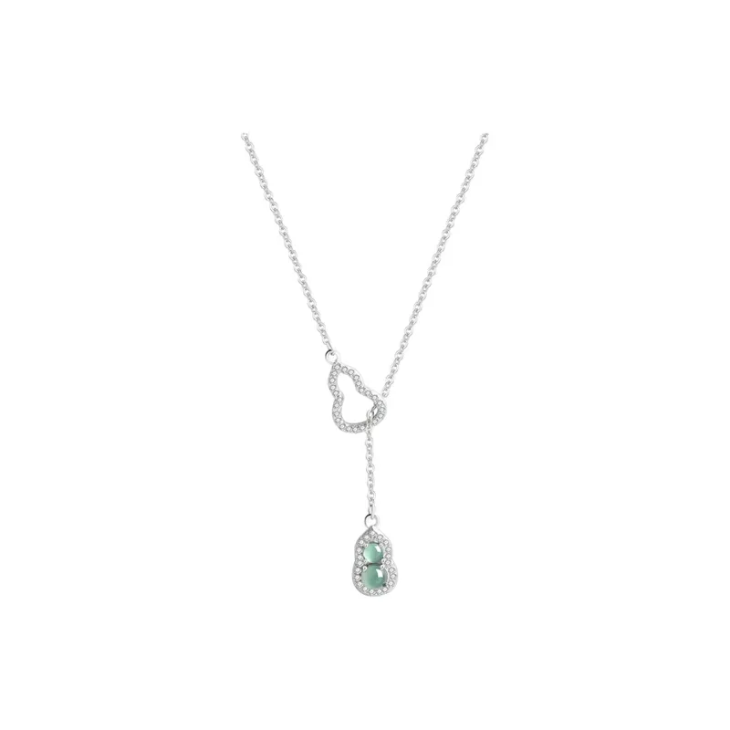 ZUIWENGLANGYASHANWENCHUANG Ice Glutinous Necklaces Unisex-0