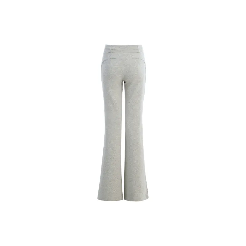 Wen Shan Casual Pants Women's Dark Gray-11