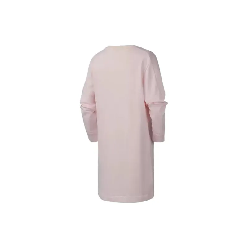 PUMA Long Sleeved Dresses Women's Pink-1