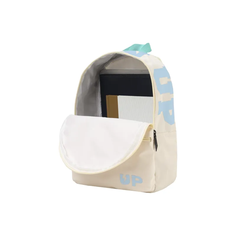 TURN UP Polyester Backpack Regular Unisex Apricot-2