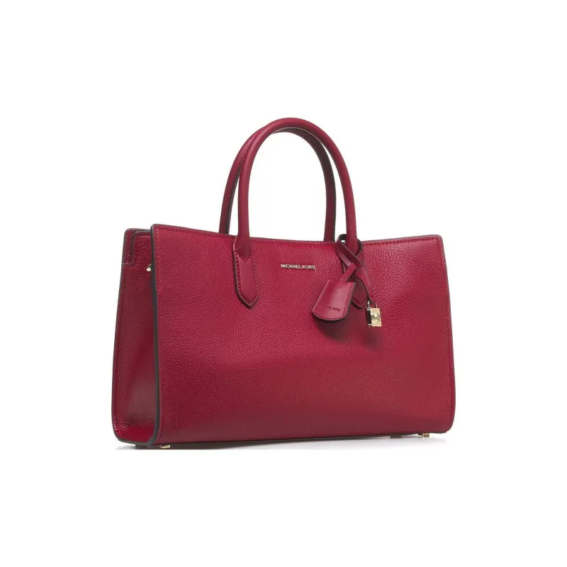 MICHAEL KORS Leather, Shoulder Bag, Crossbody Bag, Handbag Medium Size Women's Dark Red-1
