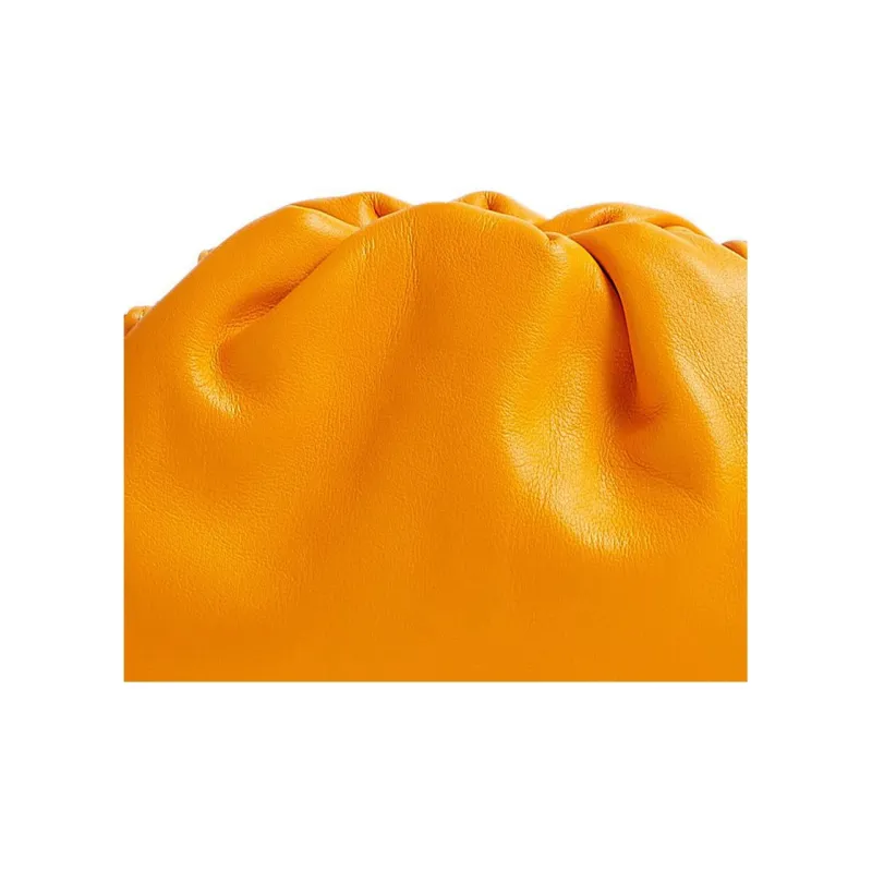 Bottega Veneta The Mini Pouch Tangerine-3