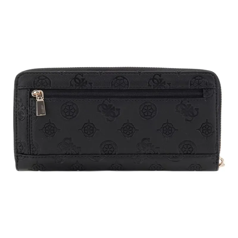 GUESS Polyurethane Wallet Women's Black-1