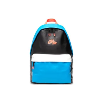Jordan Polyester Backpack Unisex Red Blue Mismatched