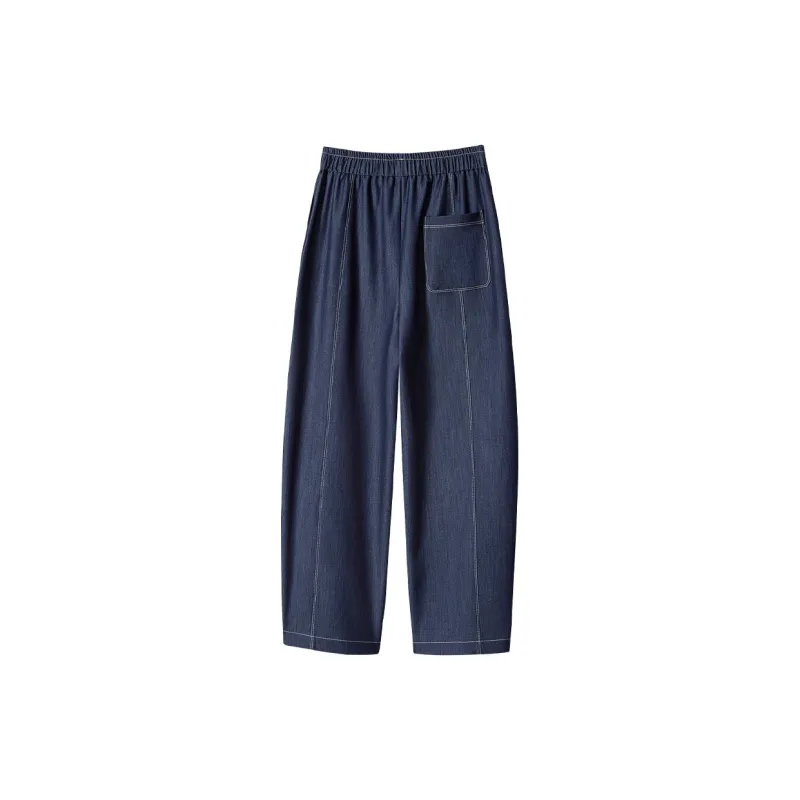 TOUCH Casual Pants Women's Dark Blue-1