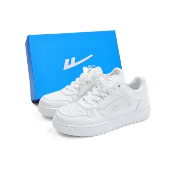 Warrior Air Force 1 White Sneakers Anti Slip And Wear Resistant Breathable Skateboard Shoes Unisex