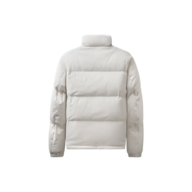 Dance With Wolves Down Jacket Men's White-2