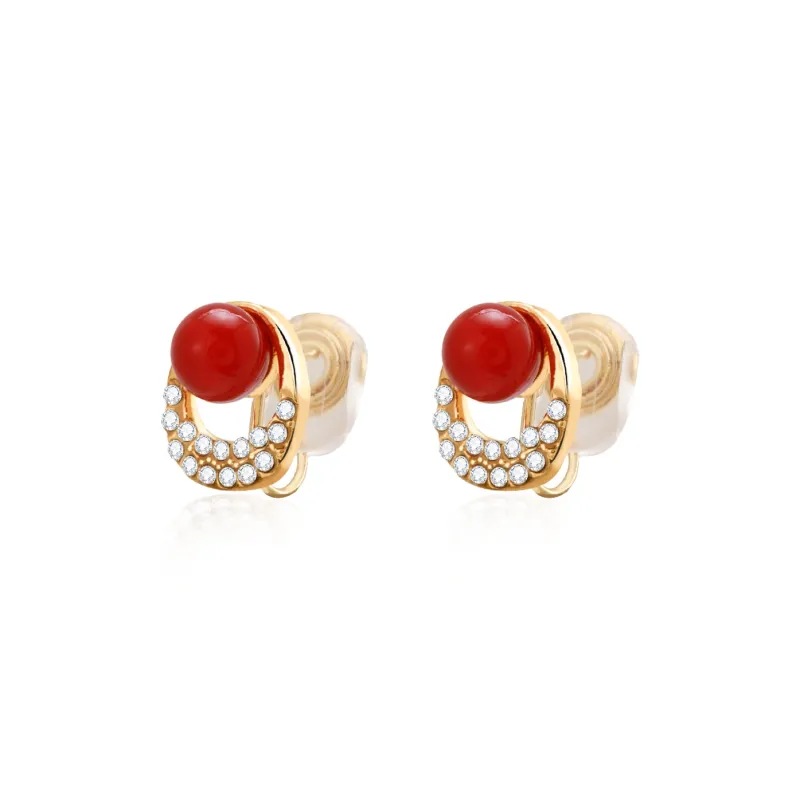 ZANC Alloy Clip On Earrings Women's-1