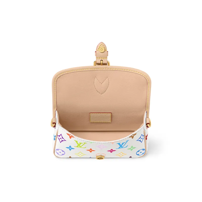 LOUIS VUITTON X Takashi Murakami Nano Diane White Multicolored-3