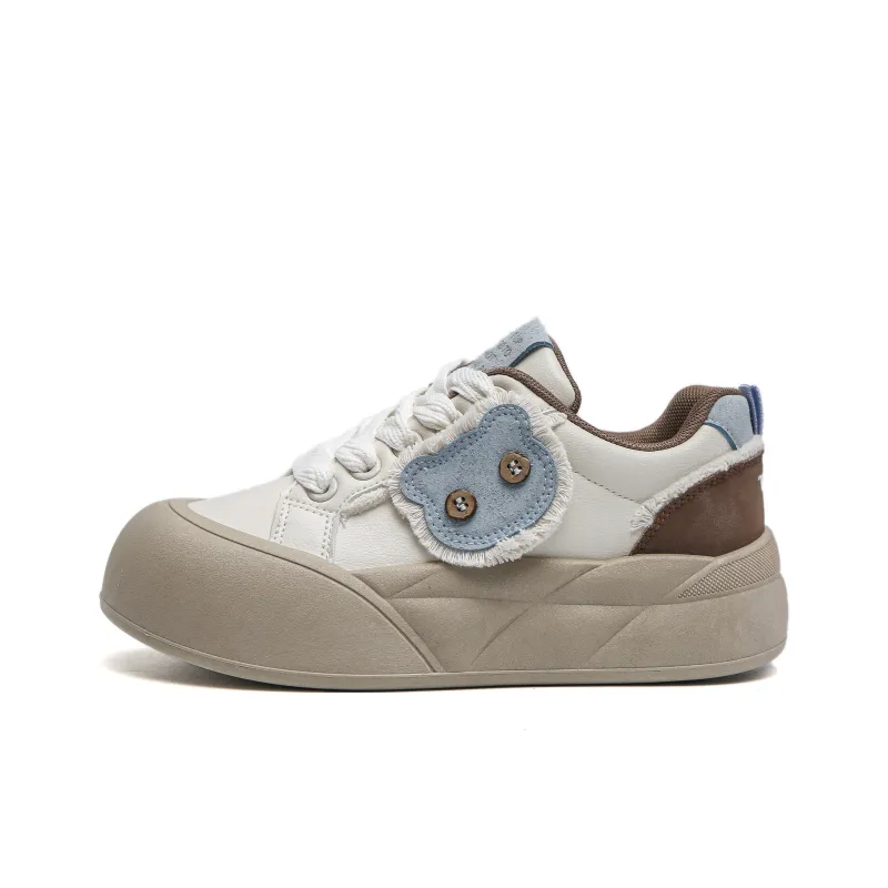TUOPIN Non-slip Lightweight Low-Top Skateboard Shoes Women's-8