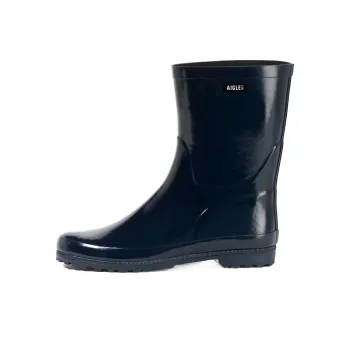 AIGLE Waterproof And Wear-resistant Rain Boots Women's Dark Blue