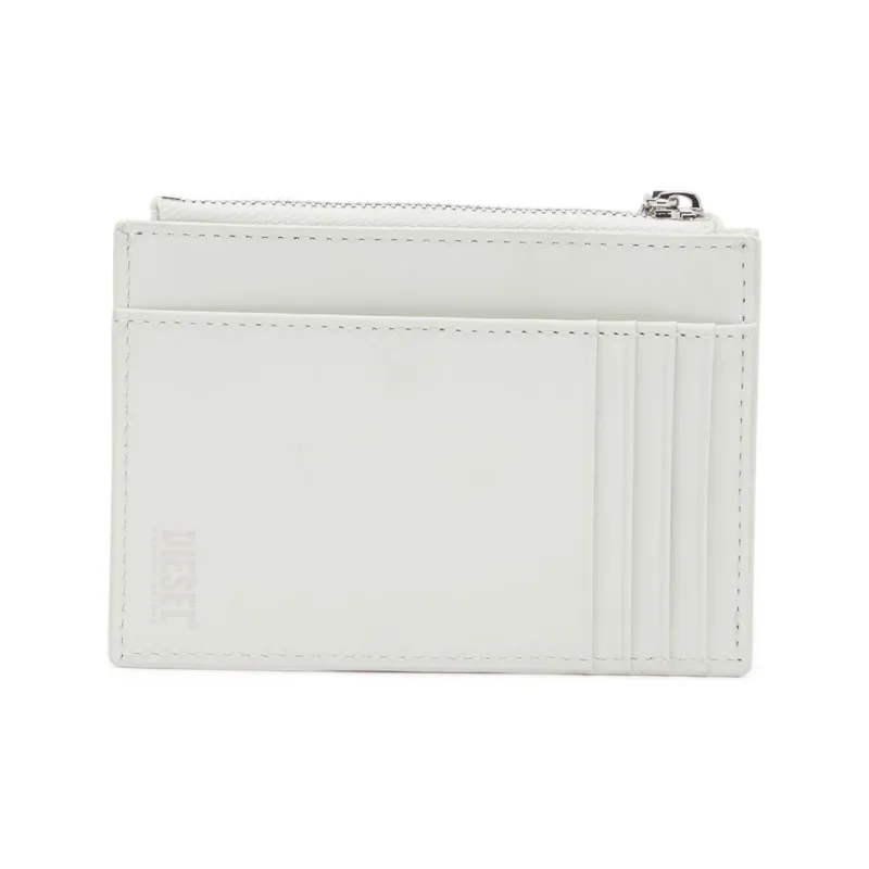 DIESEL Leather Wallet Women's White-2