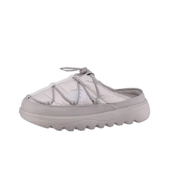 THE NORTH FACE BOREALIS Abrasion Resistant Slip Resistant Wrap toe Slippers Unisex Gray White