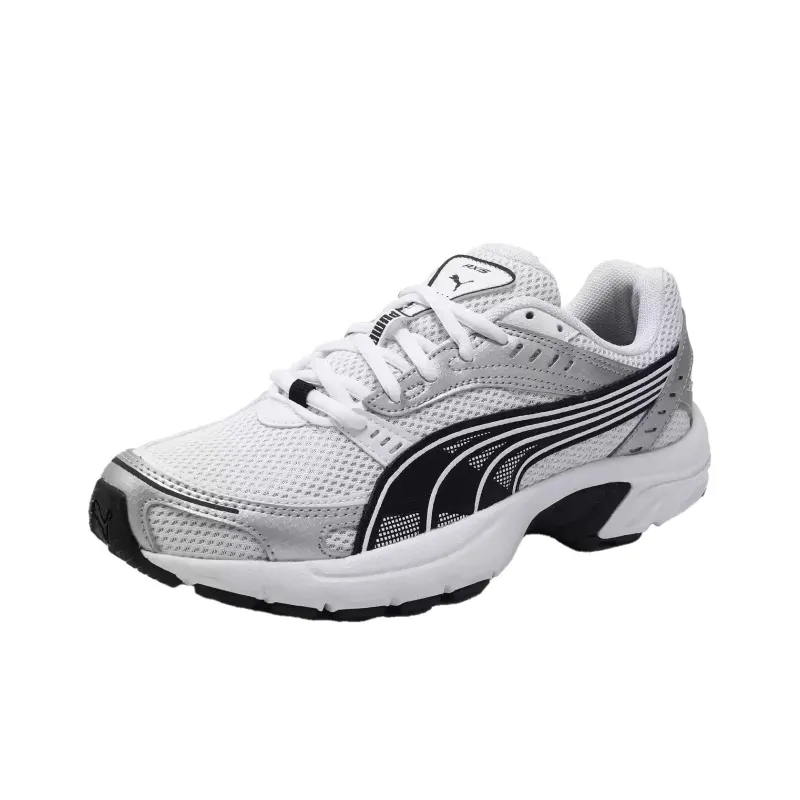 PUMA Axis Anti Slip Wear Resistant Low Top Casual Running Shoes Unisex White-0