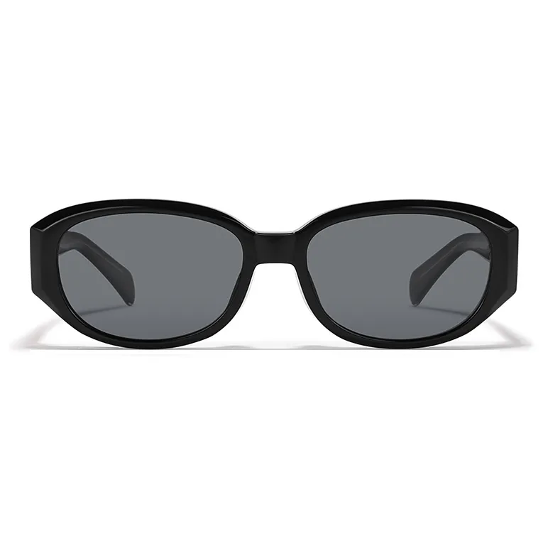Sagawa TR/Memory Plastic Plate Frame Irregular Shape Sunglasses Unisex-3