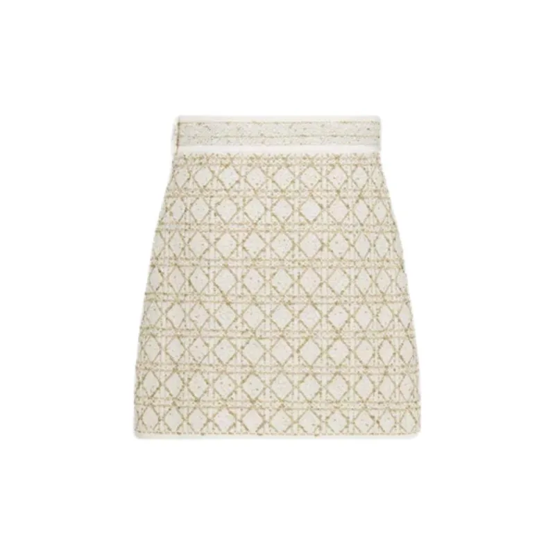 DIOR SS25 Casual Short Skirts Women's White-1