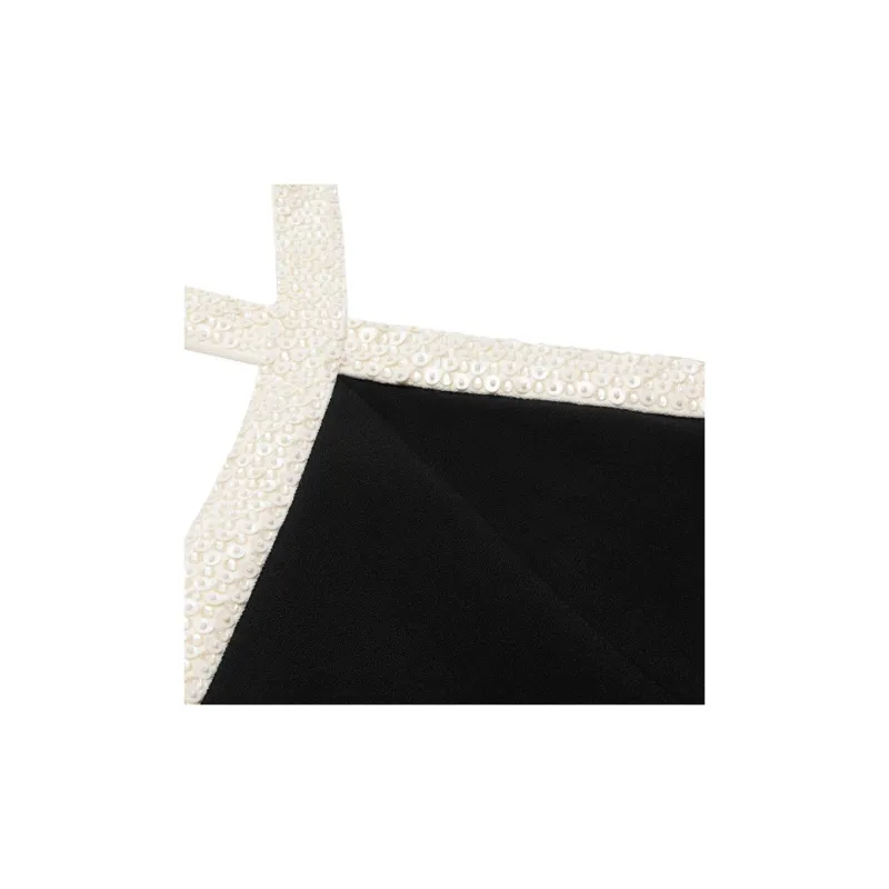 CELINE Column Dress In Satin lined Crepe-2