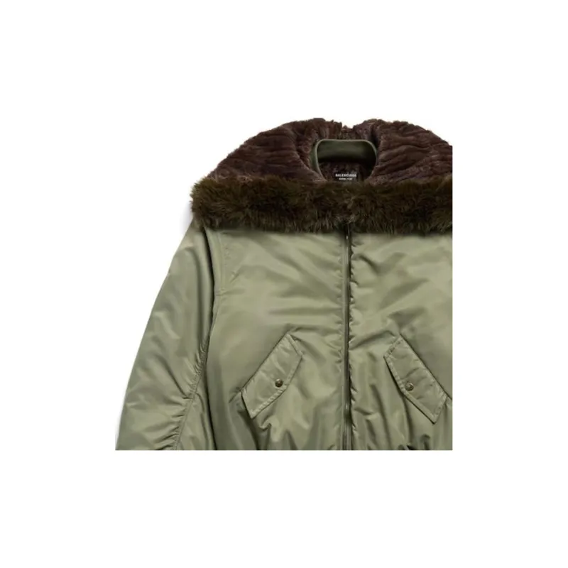 Balenciaga Jackets & Coats Women's Green-6