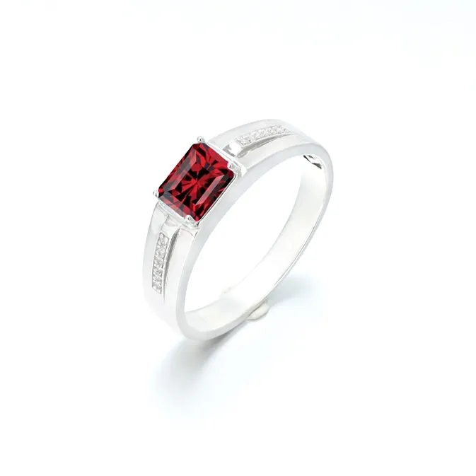 AIDAQIAN Colored Gemstone Rings Men-1