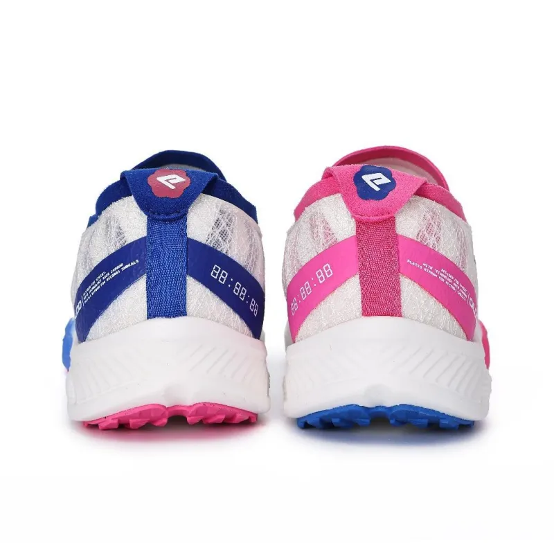 QILOO Breathable And Resilient Low Top ETPU Technology Running Shoes Unisex Cherry Blossom Snow Moon-3