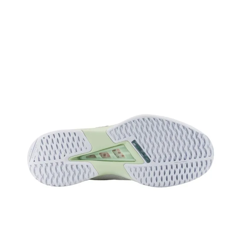 HEAD Anti-Slip Wear-Resistant Low-Top Tennis Shoes Women's White Green-2